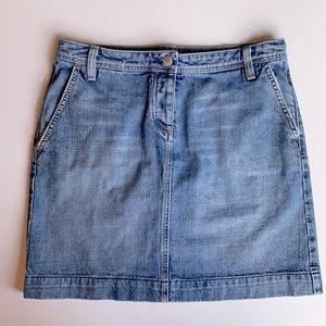 J.Crew button-fly skirt